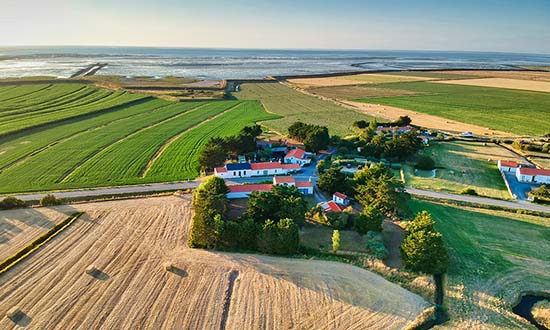 Au Passage du Gois, gîtes en kamers op 800m van de Atlantische oceaan